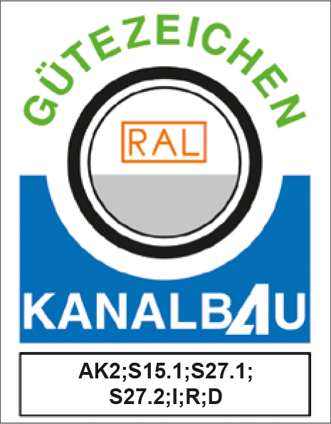 RAL Gütezeichen Kanalbau